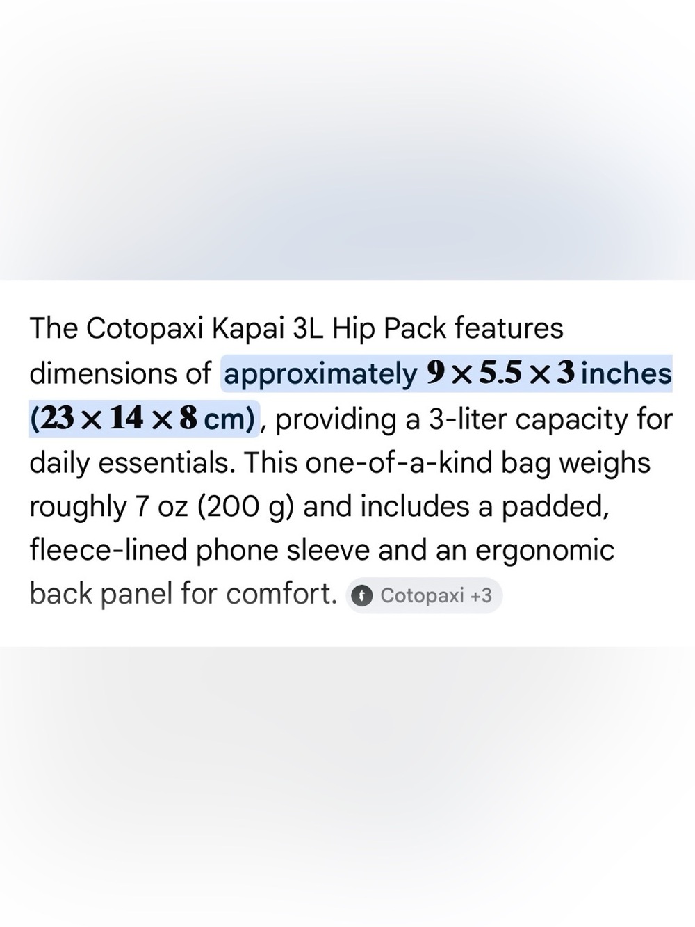 Cotopaxi Colorful Waist Bag - Picture 4 of 4